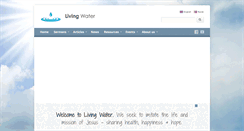 Desktop Screenshot of livingwater.no
